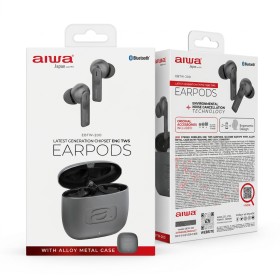 Aiwa EBTW-200 al por Mayor | Auriculares TWS Estuche Metálico y ENC