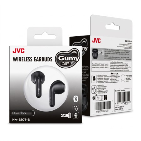 JVC Gumy Air HA-B10T-B Olive Black al por Mayor | TWS Bluetooth 5.4
