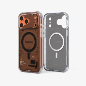 Funda Peakzooc Neuron MagSafe Transparente Negro para iPhone 15  | Mayorista