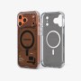 Funda Peakzooc Neuron MagSafe Transparente Negro para iPhone 17 | Mayorista