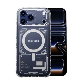 Funda Peakzooc Neuron MagSafe Transparente para iPhone 16 Pro Max | Mayorista