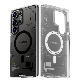 Funda Peakzooc Neuron MagSafe Transparente Negro para Samsung S26 Ultra | Mayorista