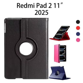 Funda 360º Redmi Pad 2 SE 9.7" 2026 | Soporte Vertical/Horizontal y Auto-Sleep | WePhone Mayorista