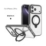 Funda Transparente con Anillo Soporte iPhone 17 Pro · Bumper Antigolpes | Wephone Mayorista