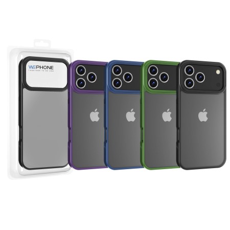 Funda Mate Metal para iPhone 18 Pro Max Marco Metálico | Wephone Mayorista