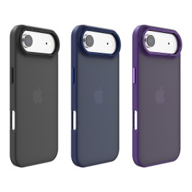 Funda Mate Metal para iPhone 17 AirMarco Metálico | Wephone Mayorista