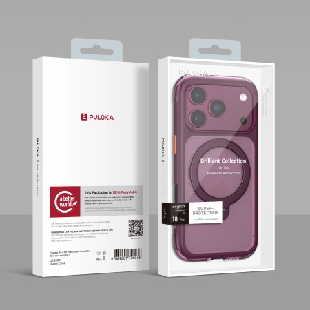 Funda Puloka Soporte Magnético Mate iPhone 18 Pro | Mayorista B2B