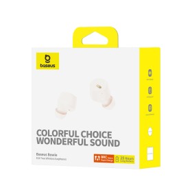 Baseus Bowie E18 Stellar White al por Mayor | TWS Bluetooth 5.3