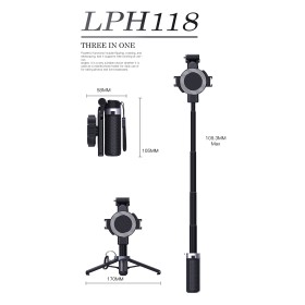 Palo Selfie Trípode Magnético Lenyes LPH118 al por Mayor | WePhone
