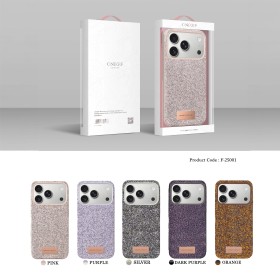Elegancia Brillante: Funda Purpurina Diamantes iPhone 17 Pro Max