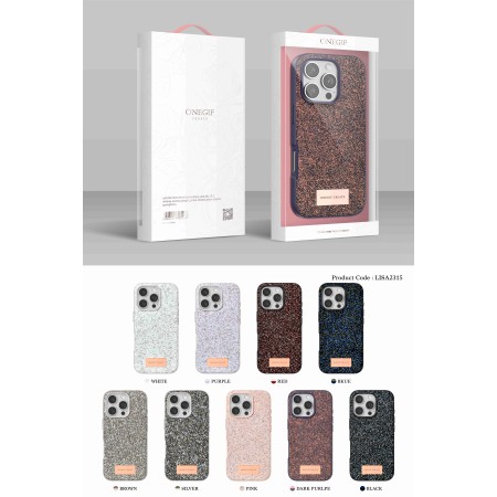 Funda Brillante con Purpurina iPhone 13/14 | Wephone Mayorista