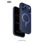 Funda HDD MagSafe Cuero PU y marco Metalico iPhone 16 Pro | Mayorista
