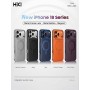 Funda HDD MagSafe Cuero PU y marco Metalico iPhone 16 | Mayorista