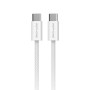 Cable C a C 60W 1m WePhone WD103 Gris Blanco