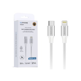 Cable Tipo-C a Lightning 30W WePhone WD204 | Mayorista
