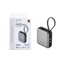 Power Bank 10000mAh 22.5W WePhone WF06 Gris Plomo | Mayorista