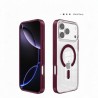 Funda iPhone 17 Pro Max/iPhone 18 Pro Max  con MagSafe Transparente y Borde de Color | Wephone Mayorista