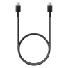 Cable USB-C a USB-C Samsung EP-DA705BBEGWW Negro | Mayorista