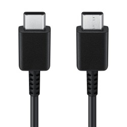 Cable USB-C a USB-C Samsung EP-DA705BBEGWW Negro | Mayorista