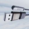 Cable Dual Type-C con Stand 240W Lenyes LC569 | Mayorista