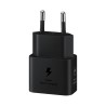 Cargador de Pared Samsung 25W GaN T2510 Negro | Mayorista