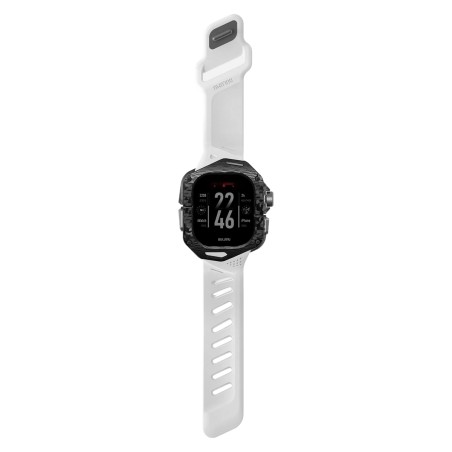 Funda A01 Fibra de Carbono & Correa FKM Apple Watch Ultra Blanco | Mayorista