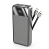 Power Bank 20000mAh 22.5W con Cables Lenyes PX280D