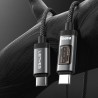 Cable USB-C a USB-C 240W con Pantalla OLED Lenyes LC571 | Mayorista