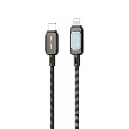 Cable USB-C a Lightning 30W Abyss Mirror Lenyes LC570 | Mayorista
