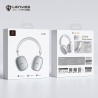 Casco Inalámbrico Bluetooth Lenyes LH81 Plata