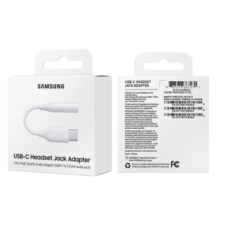 Adaptador USB Tipo-C a Jack 3.5mm Samsung EE-UC10JUWE | Mayorista