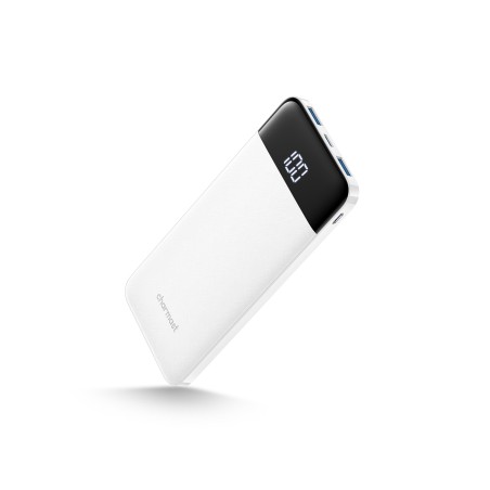 Power Bank Ultra Slim 10000mAh Charmast Blanco | Mayorista