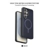Puloka Funda de cuero empresarial para Samsung S25 Ultra