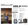 Auriculares Inalámbricos AIRO AI Traductor Lenyes Negro | Mayorista