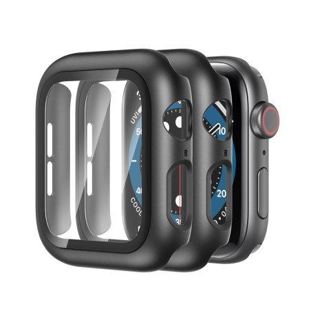 Carcasas con Vidrio Templado Apple Watch 38mm Negro | Mayorista