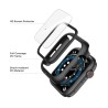 Carcasas con Vidrio Templado Apple Watch 38mm Negro | Mayorista