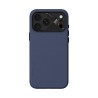 Funda Aulumu A18 Vegan Leather iPhone 18 Pro Azul Oscuro