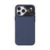 Funda Aulumu A18 Vegan Leather iPhone 18 Pro Azul Oscuro