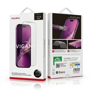 Cristal Templado Puloka Ultra Vigant iPhone 17Pro/18 Pro| Mayorista