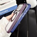 Funda Transparente WePhone MagSafe con Soporte Giratorio