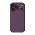 Funda Aulumu A18 Vegan Leather iPhone 18 Pro Dark Cherry MagSafe | Mayorista