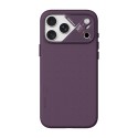 Funda Aulumu A18 Vegan Leather iPhone 18 Pro Dark Cherry MagSafe | Mayorista