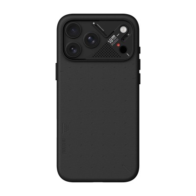 Funda Aulumu A18 Vegan Leather iPhone 18 Pro Negro MagSafe | Mayorista