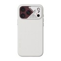 Funda Aulumu A18 Vegan Leather iPhone 18 Pro Blanco MagSafe | Mayorista