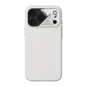 Funda Aulumu A18 Vegan Leather iPhone 18 Pro Max Blanco MagSafe | Mayorista