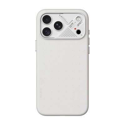 Funda Aulumu A18 Vegan Leather iPhone 18 Pro Max Blanco MagSafe | Mayorista