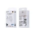 Cargador Pared WePhone WA84 GaN 65W Kit C-C Blanco | Mayorista