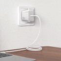 Cargador Pared WePhone WA84 GaN 65W Kit C-C Blanco | Mayorista