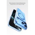 Funda Easoncase PC semi transparente con borde metálicos con Soporte iPhone 18 Pro Max | Mayorista