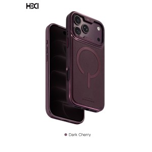 Funda HDD MagSafe Cuero PU y marco Metalico iPhone 18 Pro | Mayorista
